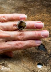 Bild von Ring mit Achat und Sterling-Silber