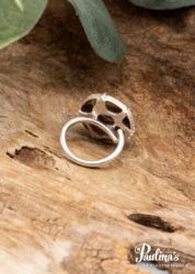 Bild von Ring mit Achat und Sterling-Silber