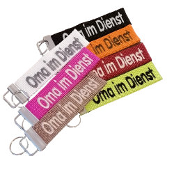 Picture of Verschiedene Schlüsselanhänger aus Gurtband - ENE24