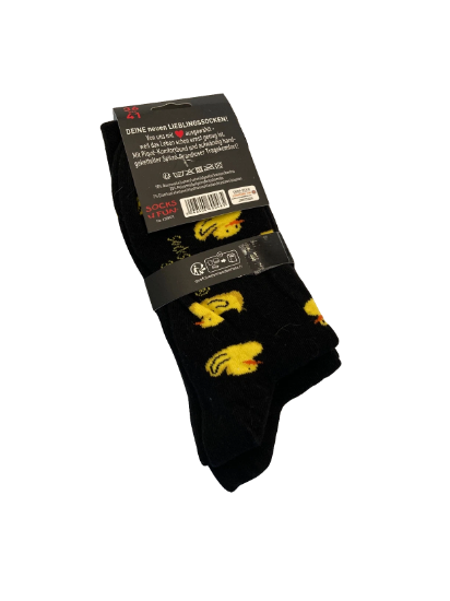 Bild von Socken - Socks 4 Fun - More Fun In Life!!! -  mit Entenmotiv