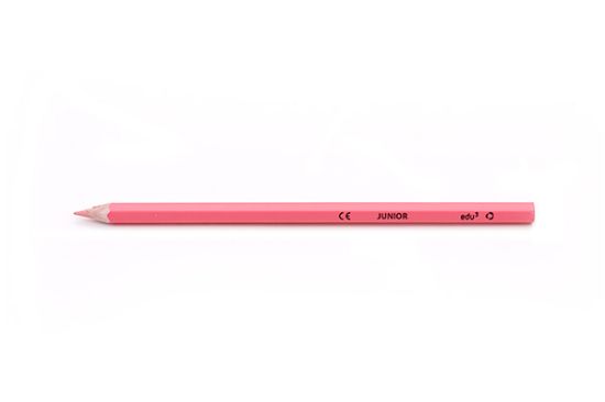 Bild von Junior Farbstift hexagonal rosa