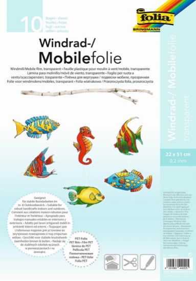 Picture of Mobilefolie transparent 0,2mm, 22x51cm