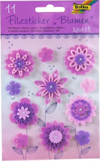 Picture of Filzsticker Blumen sweet