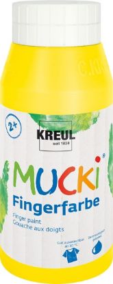 Picture of MUCKI Fingerfarbe Gelb 750 ml