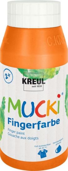 Picture of MUCKI Fingerfarbe Orange 750 ml