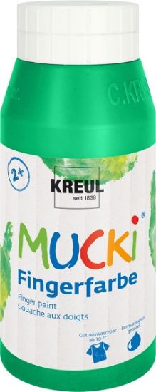 Picture of MUCKI Fingerfarbe Grün 750 ml