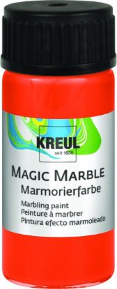 Bild von Magic Marble - Marmorierfarbe orange