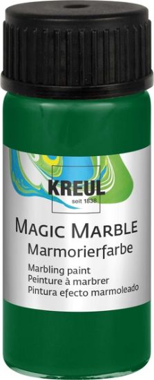 Bild von Magic Marble - Marmorierfarbe grün