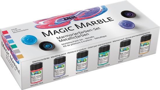 Picture of Magic Marble - Marmorierfarbe Metallic 6er Set