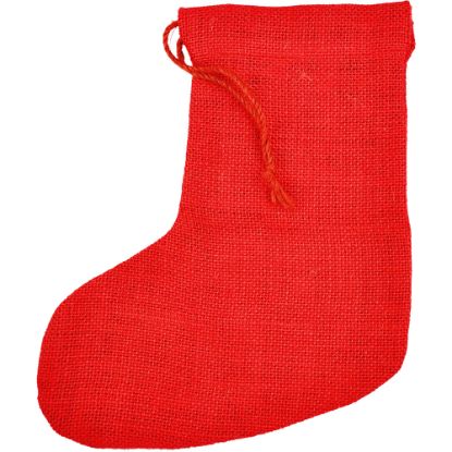 Picture of Jute-Socken rot