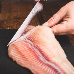 Picture of Fangfrischer Fisch - 1 Welshälfte (=1 Filet mit Haut) - Vorbestellung 24. Mai