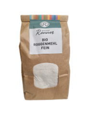 Bild von BIO Roggenmehl fein 1kg