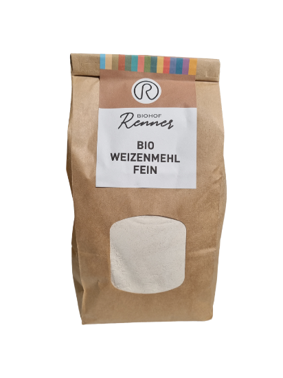 Bild von BIO Weizenmehl fein 1kg