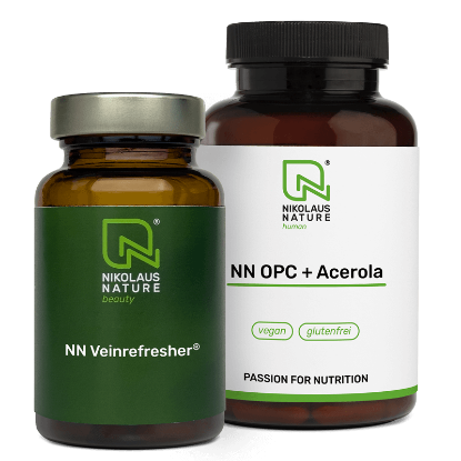 Picture of Venen-Vitalität-Bundle:?NN Veinrefresher® &?NN OPC + Acerola Kapseln
