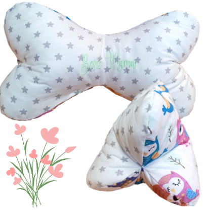 Show details for Leseknochen "Beste Mama" – Handgemachtes Nackenkissen mit Stickerei Picture of Leseknochen "Beste Mama" – Handgemachtes Nackenkissen mit Stickerei