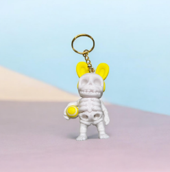 Bild von Skeletti Bunny mit Ei