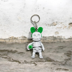 Bild von Skeletti Bunny mit Ei