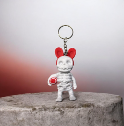 Bild von Skeletti Bunny mit Ei